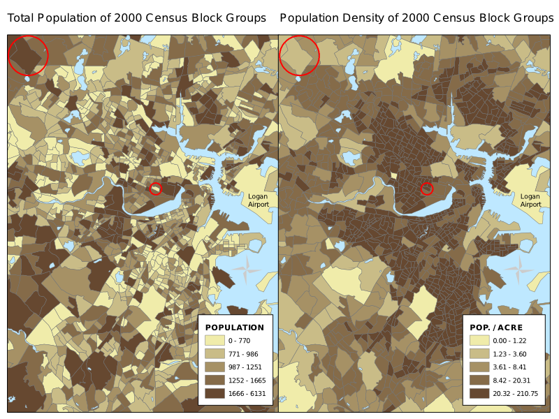 Choropleth map