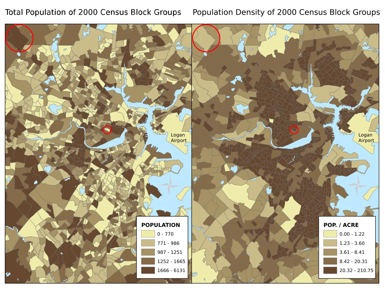 Choropleth map