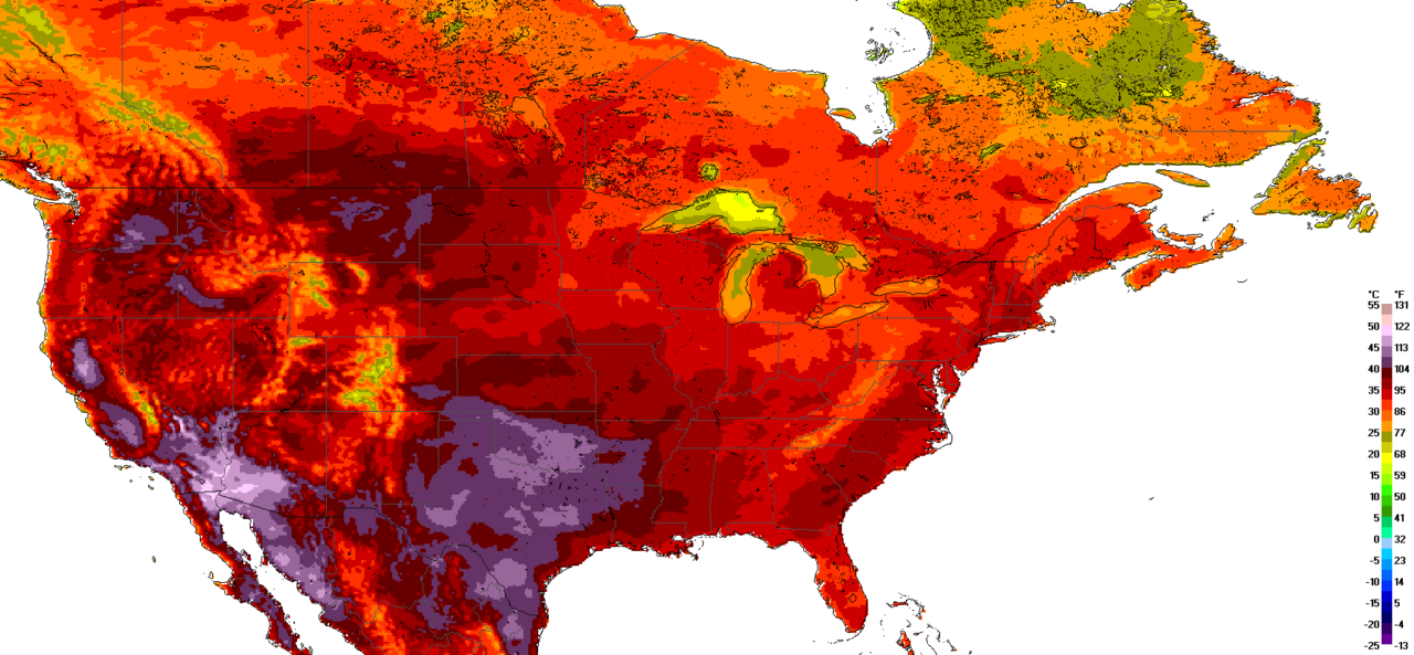 Heat map