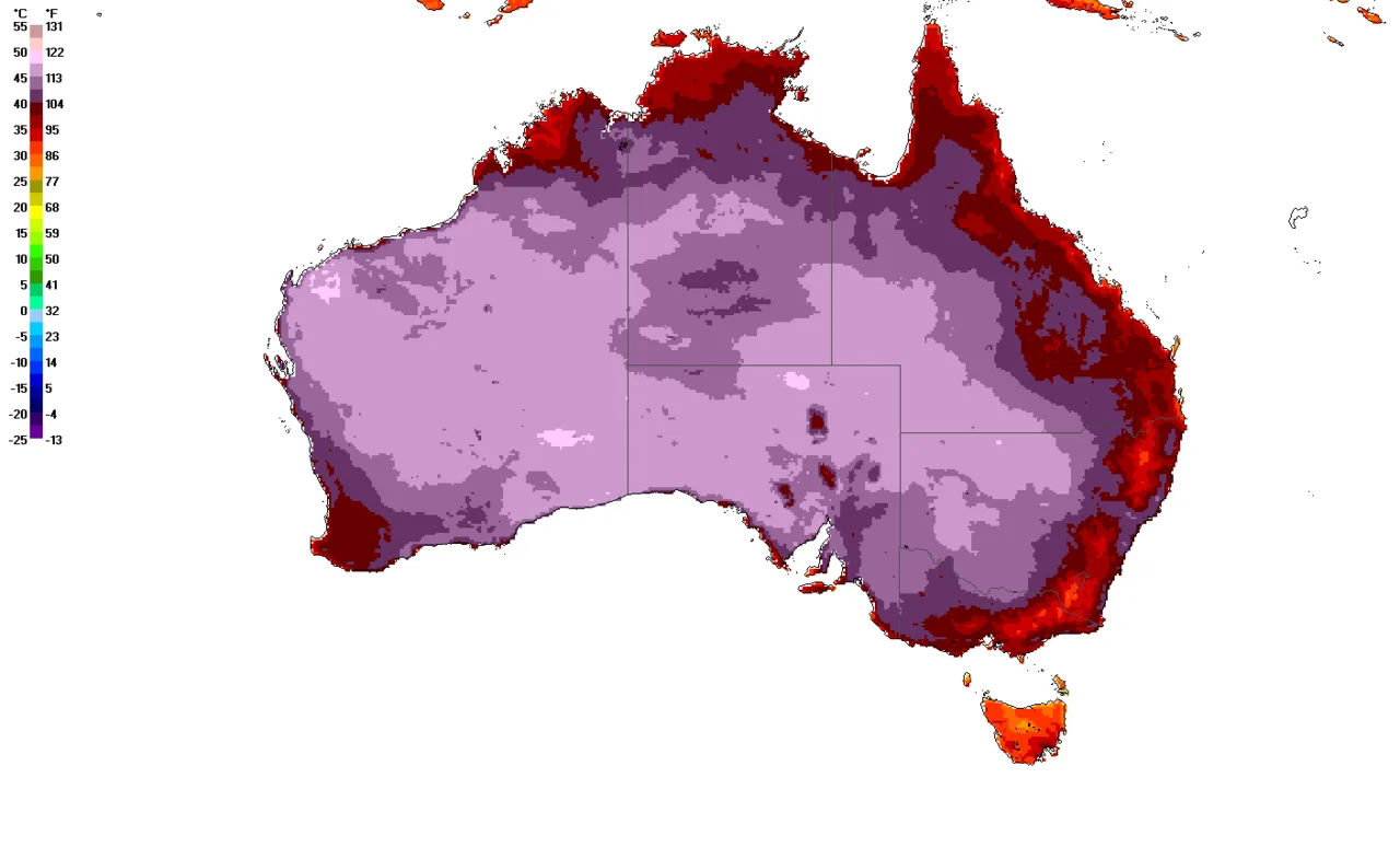 Heat map