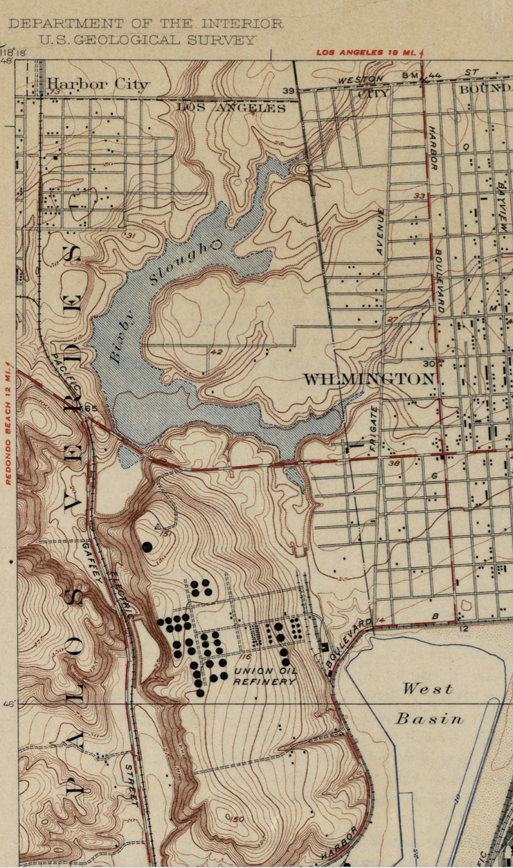 Topographic map