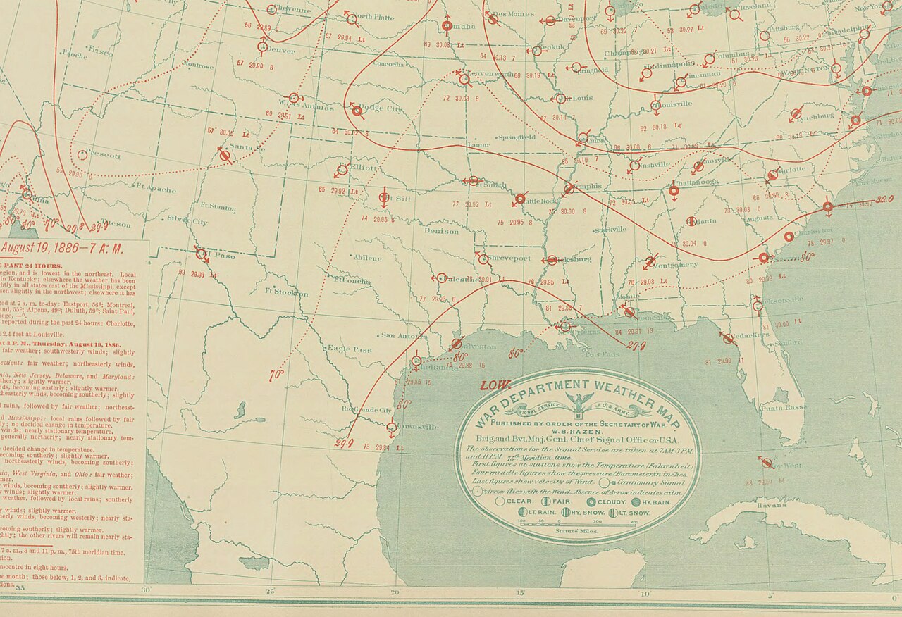 Weather map