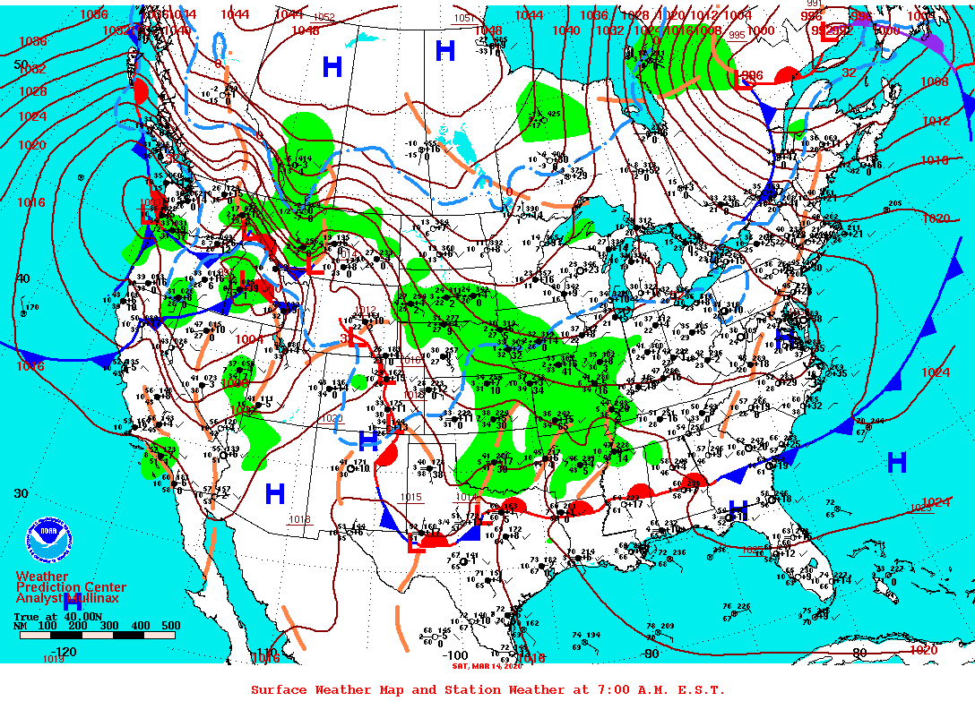 Weather map