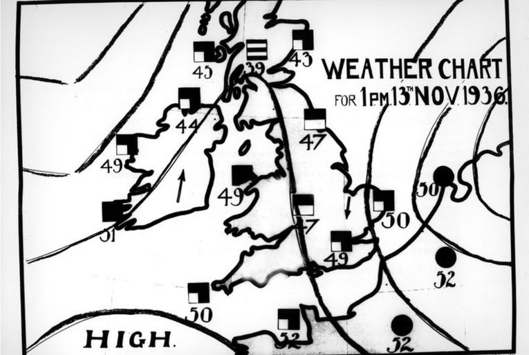 Weather map
