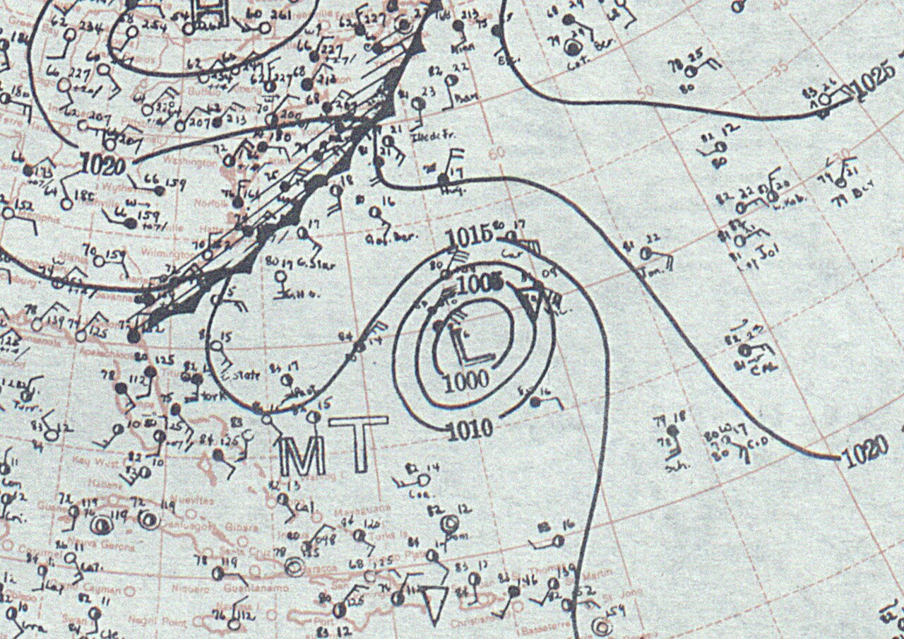 Weather map