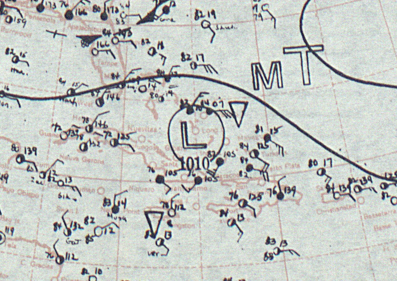 Weather map